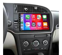 4+64G Android 14 Doble DIN Radio del Coche para Saab 9-3 93 2007 2008 2009 2010 2011, 7 Inch Touchscreen Display con Wireless Carplay Android Bildschirm Bluetooth GPS Navi AHD Backup CameraFM/RDS