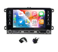 4+64G Auto Radio Coche para VW Passat B6/3C Estate/Sedan/Wagon 2005-2011 | Android 14 pantalla táctil de 7 pulgadas Autoradio Estéreo Reproductor con CarPlay Android Auto navegación GPS SWC MirrorLink