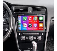 4+64G Autorradio Doble DIN para VW Golf 7 2013-2017 con CarPlay inalámbrico y Android, Pantalla táctil de 10"con Sistema de navegación GPS Bluetooth DSP FM RDS cámara de Marcha atrás y MirrorLink