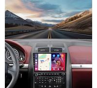 4+64G Inefala Radio de Coche Android 15 para Peugeot 407 2004-2008, 9 Pulgadas IPS Pantalla con CarPlay Inalámbrico y Android Auto, Radio Coche Bluetooth con Trasera Cámara GPS WiFi RDS/FM SWC MIC AUX
