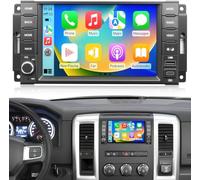 4+64GB Radio Para Coche Para Dodge Challenger Avenger 2008-2014 Grand Caravan 2008-2020 Chrysler 200 2011-2014 Estéreo Con Pantalla Táctil De 7" Con Bluetooth CarPlay Y Android Auto WiFi 5(Color:M300)