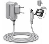 4.6V Cargador para Nintendo 3DS XL/New 3DS/2DS/2DS XL/New 2DS DSi/DSi XL | Consola Fuente de Alimentación Consolas para Nintendo DS Lite Carga Rápida 1.2m EU Charger 100-240V 900mA Portátil Gris