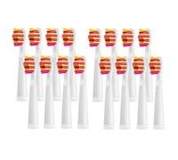 4/8/12/16 cabezales de repuesto, compatibles con cepillos dientes eléctricos Seago y Fairywill. Recambio cerdas for limpieza dental(16 Pcs pink)