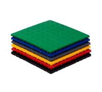 4/8/16/20 Piezas Baldosas Suelo Entrelazadas Modulares,alfombrilla Rejilla For Suelo Lavadero Coches, For Baño, Garaje, Terraza, Desagüe, Ducha(Color 1,4 pieces)