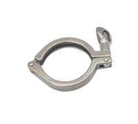 4-8" Inch Sanitary Stainless Steel Tri Ferrule Clamps SS 304 Fit for Pipe Flange With Silicone ket,1 pc,K,286mm