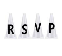 4/8 piezas de cono de doma portátil blanco apilable para entrenamiento deportivo, equipo de entrenamiento de caballos para ecuestres, equipo de caballos