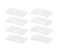 4/8 piezas de cuñas de nivelación transparentes para muebles, almohadillas niveladoras de muebles para estabilidad, ajustadores de gabinetes, almohadillas para pies de muebles