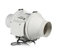 4 '' - 8 '' Silent Silent Inline Duct Fan Power Power Extractor Air Extractor Hidropónico Speller for la cocina Baño de baño Cultivar ventilación de la tienda(8inch HF 200P)