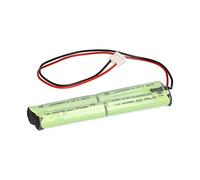 4,8 V 600 mAh lámpara de emergencia batería AAA compatible NiMHHT4806P cable y enchufe modelismo luz de emergencia iluminación de seguridad