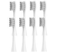 4/8pcs Replacement Brush Heads,Compatible For X/X PRO/ Z1/ F1/ One/Air 2 /SE Sonic Electric Toothbrush Bristle Nozzles(Grey-8pcs)