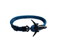 4 abalorios pulsera mamá colores anillos náuticos paraguas cuerda brazalete correa tornillo de acero regalo de cumpleaños para hijo abuela varios regalo clásico pulsera mm anillos, talla única, Metal