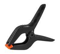 4 abrazaderas de resorte resistentes - Clips de plástico de 3/4/6/9 pulgadas para fondo de muselina, lienzo, papel Chromakey, ideal para estudio fotográfico y uso de carpintero (4 pulgadas)