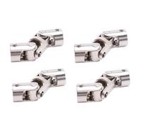 4 acoplamientos cardán de doble junta universal RC con tornillo, 8 x 8 mm