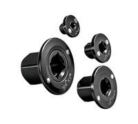 4 adaptadores de transmisión mecánica de asiento de conversión de manguito de 1/4 pulgadas, 3 / 8 pulgadas, 1 / 2 pulgadas, 3 / 4 pulgadas, 3 pulgadas, 4 unidades, procesador profesional de tamaño de