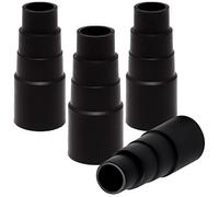 4 adaptadores para aspiradora, reductor para herramientas, recortables de 21 mm a 35 mm, para aspiradoras industriales, entre otros, compatible con Kärcher, Bosch, Makita, Nilfisk