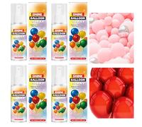 4 aerosoles de brillo para globos, 100 ml, aerosol brillante, efecto brillante y potenciador, para Halloween, Navidad, cumpleaños, bodas y fiestas