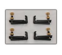 4 Afinadores Precision Viola 4/4 Soundman® Ajustadores para Cuerda de Viola 3/4 y 4/4