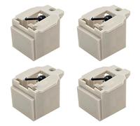 4 agujas de repuesto para tocadiscos de vinilo AT3600L Diamond Record Player, para AT-LP60/PL300