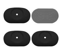 4 Alfombrillas Protectoras para Escaleras y Puerta de Seguridad para Niños - Protector de Pared, Accesorio de Rejilla de Bebé Montado a Presión