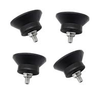 4 almohadillas de goma antideslizantes para compresores de aire, compresores de goma, compresores, accesorios a prueba de golpes, accesorios para compresores de herramientas a prueba de golpes