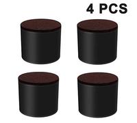 4 almohadillas elevadoras para pies para mesa de cuidado del hogar, almohadilla antideslizante para piernas