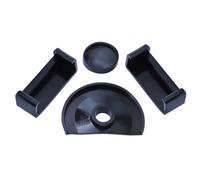 4 almohadillas protectoras de goma antideslizante para tornillo de banco para tornillo de banco pequeño cubierta de mandíbula para artículos sujetados de daños 50-80 mm