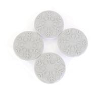 4 almohadillas protectoras de pared para puerta de bebé, protector de pared para barandilla de escalera, protector de pared seguro para puerta de presión, puerta, escalera, almohadillas de pared para