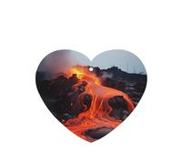 4 ambientadores colgantes para coche con fragancia a lava roja del volcán Kilauea. Incluyen un colgante para el espejo retrovisor interior. Ideales para hombres y mujeres.