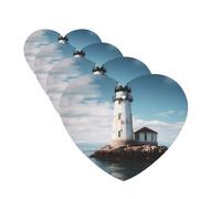 4 ambientadores colgantes para coche, con fragancia, tarjetas perfumadas, en forma de corazón, tabletas de aromaterapia, luz de casa, ambientador de coche para interior de coche, colgante de espejo