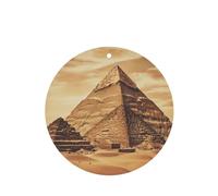 4 ambientadores colgantes para coche con fragancia vintage de la Gran Pirámide Egipcia. Incluye tarjetas y tabletas aromáticas. Ideal para hombres y mujeres.