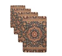 4 ambientadores colgantes para coche, tarjetas aromáticas de fragancia, tabletas rectangulares de aromaterapia para coche, arte orientalista antiguo, ambientador de coche para espejo interior de
