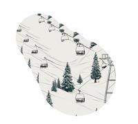 4 ambientadores colgantes para coche, tarjetas perfumadas de fragancia, forma redonda, tabletas de aromaterapia para coche, remonte, con abeto, ambientador de coche para interior de coche, colgante de