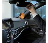 4 ambientadores de coche personalizados con patrón de amanecer tropical, tabletas de aromaterapia, tarjetas perfumadas para colgar, fragancias divertidas, chips de incienso para espejo retrovisor,