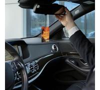 4 ambientadores de coche personalizados con patrón de amanecer tropical, tabletas de aromaterapia, tarjetas perfumadas para colgar, fragancias divertidas, chips de incienso para espejo retrovisor,