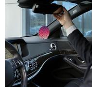 4 ambientadores de coche personalizados con patrón de animal degradado, tabletas de aromaterapia, tarjetas perfumadas para colgar, fragancias divertidas, chips de incienso para espejo retrovisor,