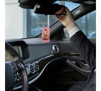 4 ambientadores de coche personalizados, diferentes tipos de setas, tabletas de aromaterapia, tarjetas perfumadas para colgar, fragancias divertidas, chips de incienso para espejo retrovisor,