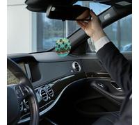 4 ambientadores de coche personalizados, isla y cocotería, tabletas de aromaterapia, tarjetas perfumadas, divertidas virutas de incienso para espejo retrovisor, accesorios