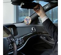 4 ambientadores de coche personalizados, lindas tabletas de aromaterapia de elefante, tarjetas perfumadas para colgar, fragancias divertidas, chips de incienso para espejo retrovisor, accesorios
