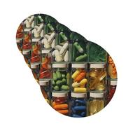 4 ambientadores para coche, tarjetas aromáticas para colgar, para SUV, píldoras, tabletas de aromaterapia, espejo interior, colgante para dormitorio, armario, zapatero