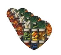 4 ambientadores para coche, tarjetas aromáticas para colgar, para SUV, píldoras, tabletas de aromaterapia, espejo interior, colgante para dormitorio, armario, zapatero