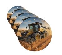 4 ambientadores para coche, tarjetas aromáticas para colgar, para SUV, tractor, cosecha, coche, aromaterapia, tabletas, espejo interior, colgante para dormitorio, armario, zapatero