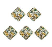 4 ambientadores para coche, tarjetas perfumadas colgantes para coche, ilustración artística, ambientadores de coche, decoración interior, tarjetas perfumadas para espejo retrovisor, accesorios para