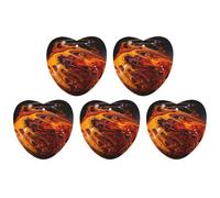 4 ambientadores para coche, tarjetas perfumadas colgantes para coches, ambientadores líquidos naranjas, decoración interior, tarjetas perfumadas para espejo retrovisor, accesorios para automóviles