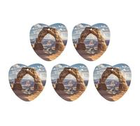 4 ambientadores para coche, tarjetas perfumadas colgantes para coches, arcos, parque nacional, ambientadores de coche, decoración interior, tarjetas perfumadas para espejo retrovisor, accesorios para