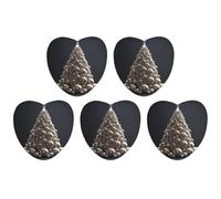 4 ambientadores para coche, tarjetas perfumadas colgantes para coches, bola plateada, ambientadores de coche, decoración interior, tarjetas perfumadas para espejo retrovisor, accesorios para