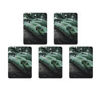4 ambientadores para coche, tarjetas perfumadas colgantes para coches, serpiente en rama, ambientadores de coche, decoración interior, tarjetas perfumadas para espejo retrovisor, accesorios para