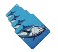 4 ambientadores para coche, tarjetas perfumadas para SUV, atún colorido, tabletas de aromaterapia, espejo interior, colgante para dormitorio, armario, zapatero