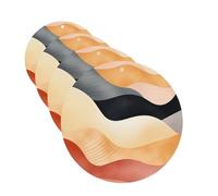 4 ambientadores para coche, tarjetas perfumadas para SUV, curva, tabletas de aromaterapia, espejo interior, colgante para dormitorio, armario, zapatero