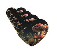 4 ambientadores para coche, tarjetas perfumadas para SUV, estilo cuento de hadas, tabletas de aromaterapia, espejo interior, colgante para dormitorio, armario, zapatero, 4 unidades