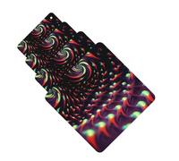 4 ambientadores para coche, tarjetas perfumadas para SUV, fantasía, ciencia ficción, mareos de aromaterapia, tabletas de aromaterapia, colgante de espejo interior para dormitorio, armario, zapatero